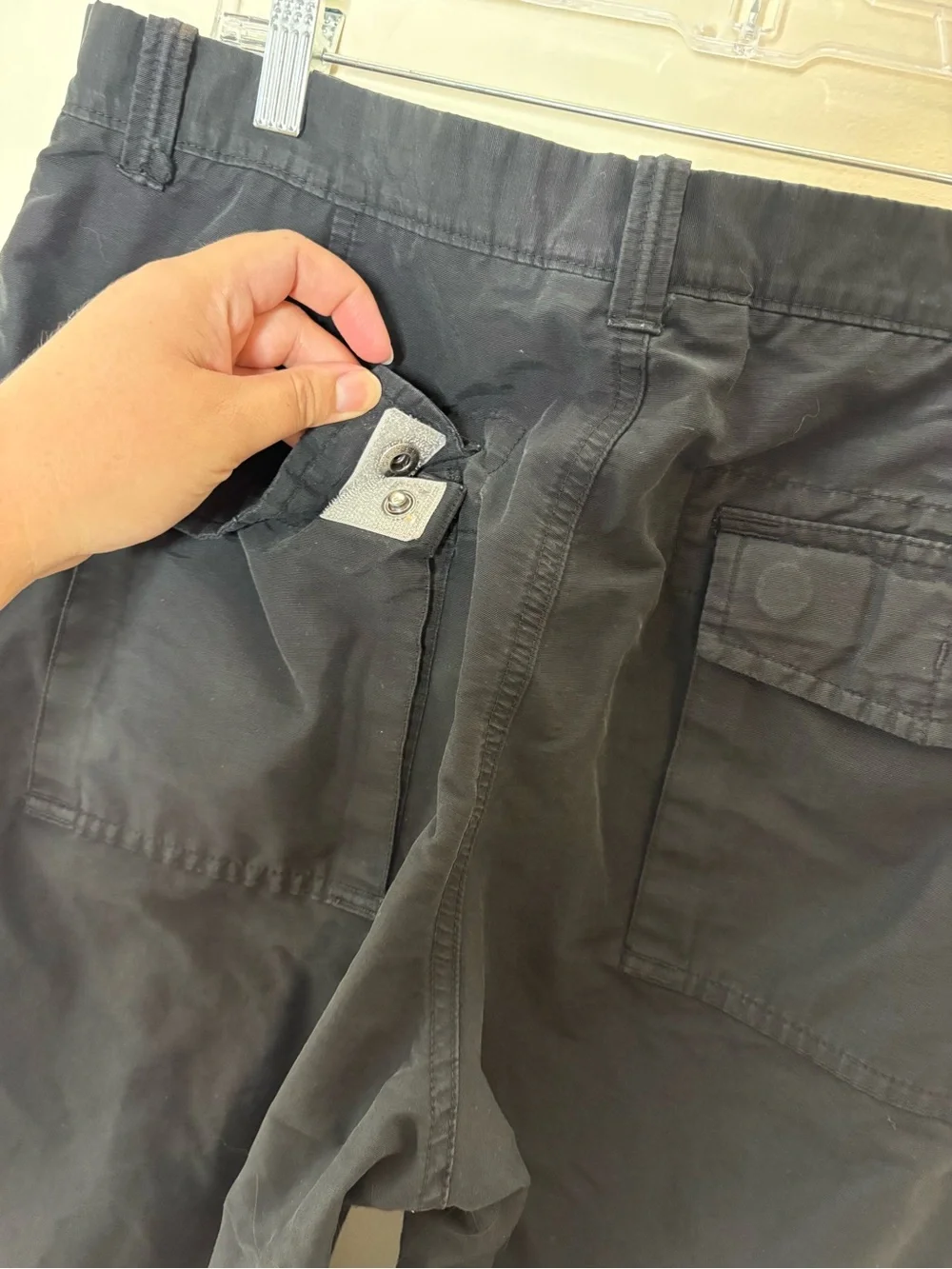 Gap Mens black utility casual pants 34 x 34